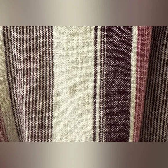 Tribal Purple Stripe Linen Pant - Picture 3 of 6